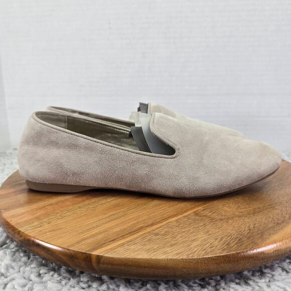 Birdies The Starling Latte Suede Casual Lifestyle Daily Flat Loafer Womens 8.5 - Picture 3 of 13